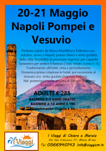 20-21 Maggio: Napoli, Pompei e Vesuvio